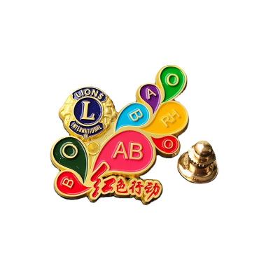 China 3D Customize Lions Pride Clubs International Badge To Make Personalized Medical Logo for sale