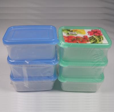 China Mini Freshness Preservation Transparent Kitchen Food Storage Container Food Organizer Box for sale