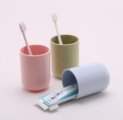 China Viable Fashion 350ml/11.8oz Colorful Toothbrush Mug for sale