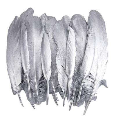 China High Quality Dyed Clothing Accessories Goose Feather Trimming Goose Feather Gorgeous Soft Feather Trim Decorations for sale