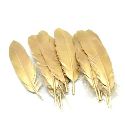 China Wholesale Clothing Accessories Color Goose Feather Fashion Ornament Feather Gorgeous Natural White Goose Feather for sale