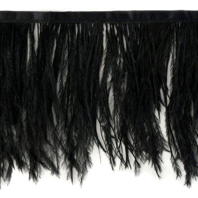 China Classic One-Ply Ostrich Feather Fringe for sale