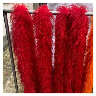 China Good Quality Ostrich Feather Feather Product Party Soft Fluffy Decorative Feather Band Ostrich for sale