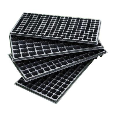 China 2022 Eco-friendly Plastic Seedling Tray Seed Starter Nursery Pots Seedling Tray for sale