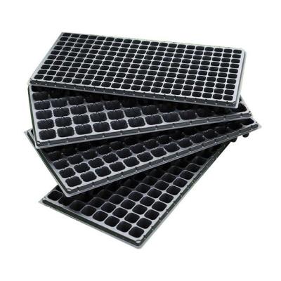 China Biodegradable 105 Hole Seedling Seed Tray Seed Tray Eco-friendly High Quality Plastic Nursery Tray for sale