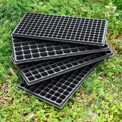 China Eco-friendly 72 Seed Tray Plastic Seedling Tray 50 Cells Seedling Tray Plant Pots Nursery Cells Flower Pots for sale