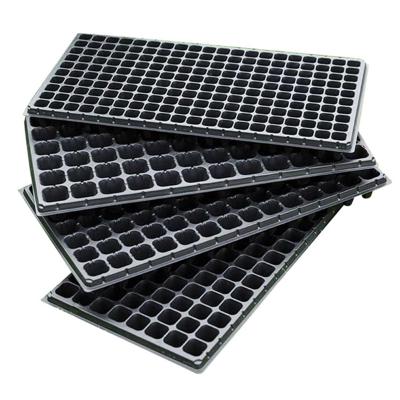 China Eco - Friendly Trays For Seedling Germination 105 Cell Seed Tray Nursery Seeding Flat Durable Seedling Trays for sale