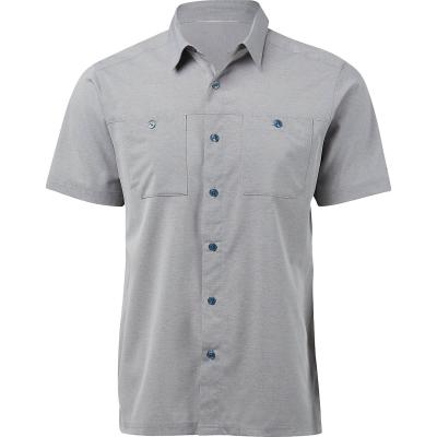 China Anti-UV Anti-UV Short Sleeve Button Down Fishing Shirt for sale