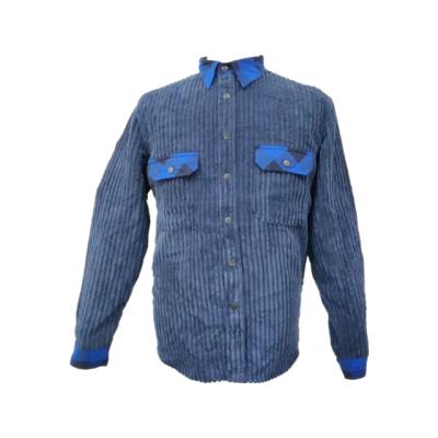 China Anti-pilling Anti-pilling Men's Warm 100% Cotton Long Sleeves Shirt For Outdoor for sale