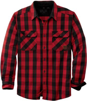 China Breathable Plaid Classic Flannel Shirt Breathable Hunting Apparel for sale