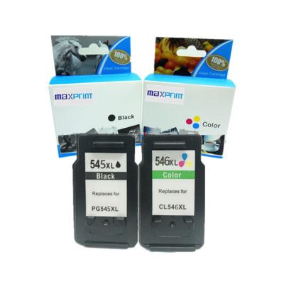 China 7 Star compatible 545 546 inkjet cartridge for CANON PG545XL CL546XL FOR PIXMA iP2850 MG2400 for sale