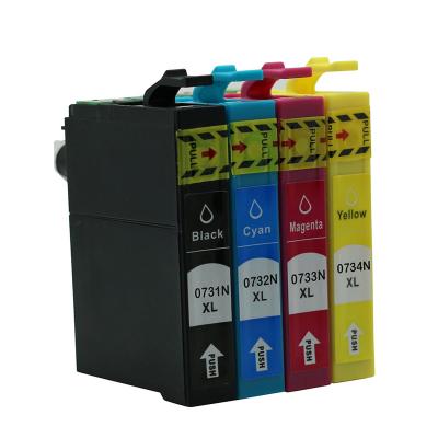 China T0731XL T0732XL-T0734XL ink cartridge for Epson TX200 TX210 TX400 TX410 for sale