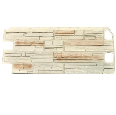 China Modern Interior Exterior Natural Stone Faux PP Brick Wall Panel External Cladding for sale