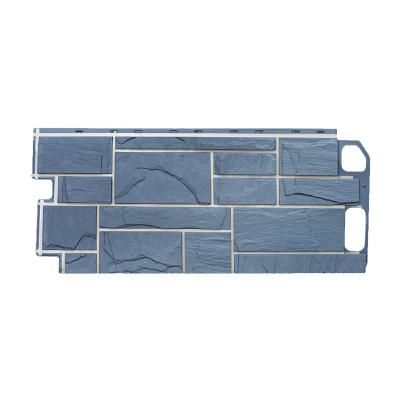 China Waterproof PP Faux Stone Wall Panel For Interior/Exterior Wall for sale