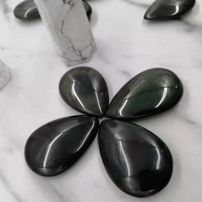 China China Hot Sale Healing Rainbow Obsidian Pendants Wedding Souvenirs Guests Natural Crystal Gifts for sale