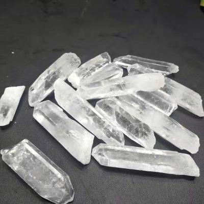 China Wholesale Natural Crystal Stone Rough Spiritual Jewelry Clear China Point Crystal Magic Wand For Jewelry Making for sale