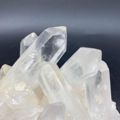 China Wholesale China Group Healing Gemstone White Crystal People Open Natural Crystal Group For Wedding Decoration for sale