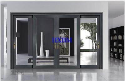 China Easy Maintenance Aluminium Folding Sliding Doors , Eco Friendly Aluminium Entrance Doors for sale