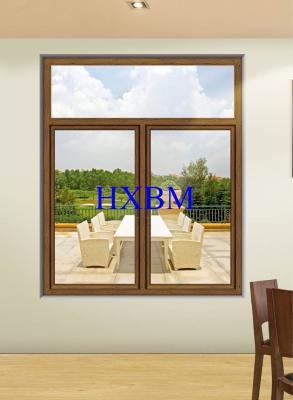 China Tempered Clear Glass Aluminum Sliding Windows 6063 -T5 Aluminum Profile For Townhouses for sale