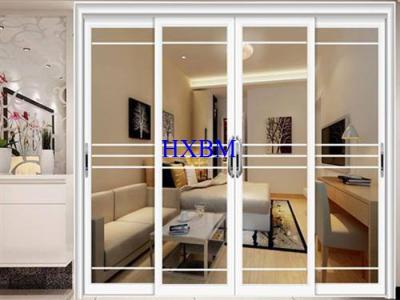 China Weatherproofing Bifold Sliding Doors , White Aluminium Sliding Glass Doors for sale