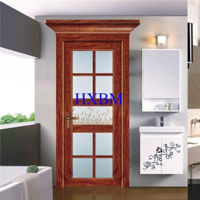 China New Design Single Glazed Aluminum Interior Doors For Villas Decoration for sale