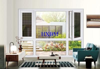 China Pvc Windows vitrificado dobro do vidro temperado reforçado com o aço alinhado à venda