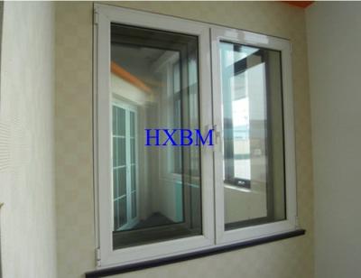 China Faixa Windows de Upvc do bom desempenho, Upvc branco Windows vitrificado dobro à venda