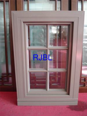 China Copper Aluminium Clad Timber Windows , Wood Casement Windows EPDM Gasket for USA market for sale