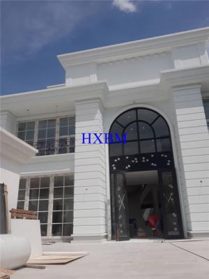 China Double Glass 90mm Thick Alu Clad Timber Windows EPDM For Villas for sale