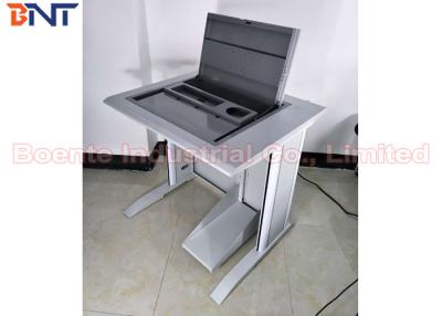 Chine Ascenseur de moniteur d'affichage à cristaux liquides d'ordinateur de laboratoire d'université, Flip Up Box caché de table à vendre