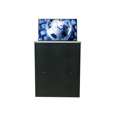 China Ultra Thin ultra Narrow Mini Retractable Motorized Monitor Lift With FHD Screen for sale