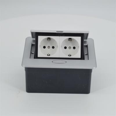 China OEM/ODM Modern Office Essential BNT Popup Power Socket with 2 Embedded AC OutletsEU/UK/US/CN16A/10A/6A Rated Current for sale