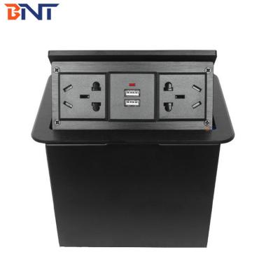 China 2.1 Amp USB Charger Desktop Power Sockets Boxes , Pop Up Universal Power Plug for sale