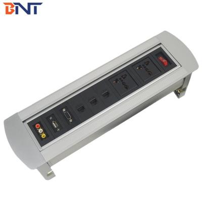 China Conference Hidden Rotating Multi Power Socket  Flip Up 10 - 13 Amp for sale