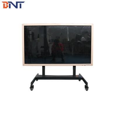 Chine Conception horizontale roulant le bâti de TV, chariot mobile de levage électrique du support TV de plancher à vendre