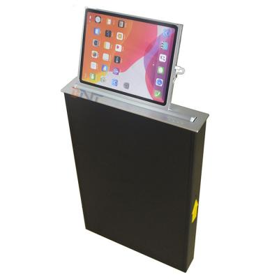 China Tablet PC Hidden Desk Mounted Motorized Lcd Monitor Lift for sale