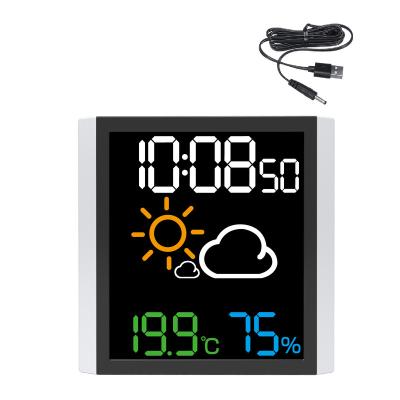 China Calendars Color Big Size Wall Digital Clock for sale