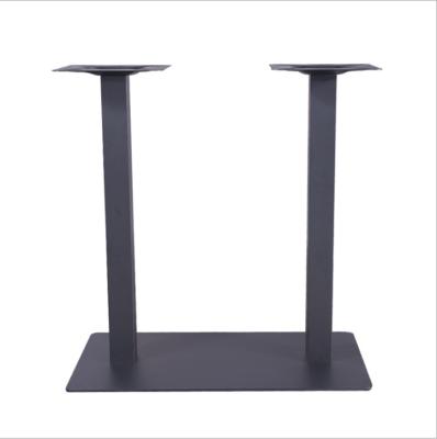 China Easy Installation Industrial Dining Table Legs , 400*700 Steel Table Legs for sale