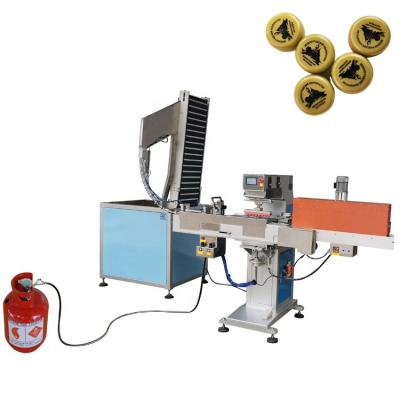 China Printing Shops Fully Automatic Single Color 1 Bottle Caps Pad For Logo Used Printer Working Machine for sale