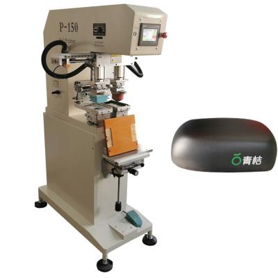 China Factory Pneumatic Semi Automatic Ink Cup Scraper 2 Color Pad Printer Printing Machine Two Colors for sale