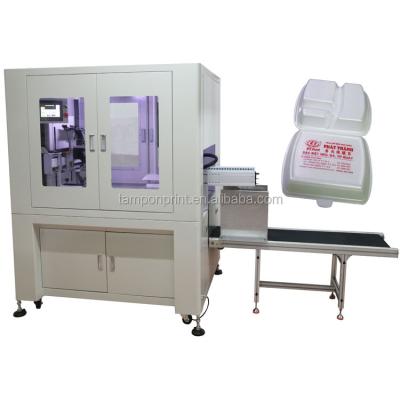 China Hotels 1 color rotary carton automatic box silk screen printer printing machine for sale for sale