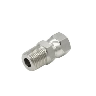 China SS316L First Class Stainless Steel Substitute 304Ss 316Ss Jic Swivel Taper And NPT Male And Female Adapter for sale