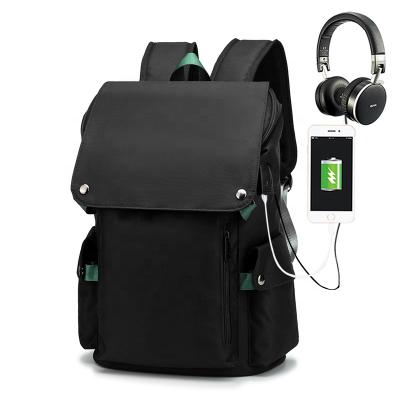 China With USB Men Backpack 15.6 Inch Large Capacity Laptop Backpack Multifunctional High School Bags College Student Backpack for sale