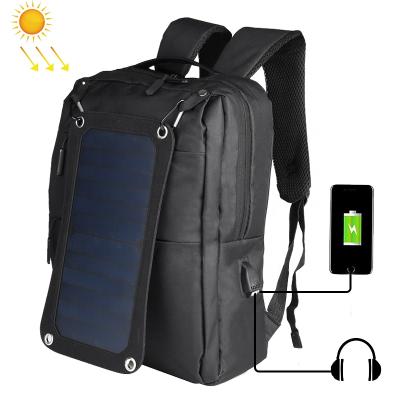 China With USB Designer Bagpack Mens Mochila Solar Powered USB Laptop Backpack Men Charging Anti Theft Travel Backpack 15.6