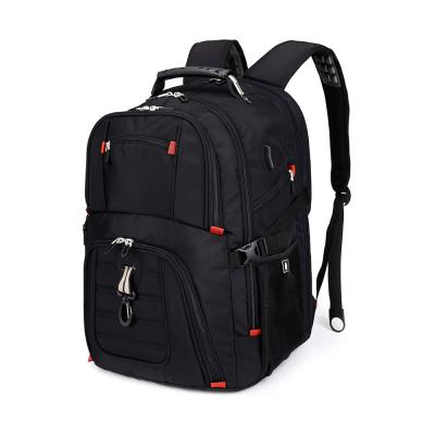 China With USB Extra Large 50L Travel Laptop Backpack With USB Charging Port Fits 17 Inch Laptops For Women Men for sale