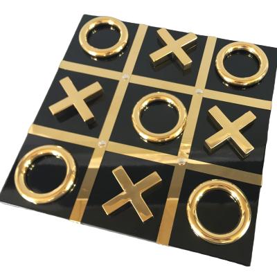 China Unique decorative modern china x o chess pieces chess board and pieces decoration game custom for sale