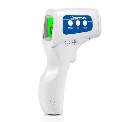 China Forehead CE Approved One Second Electronic Laser Read Non Contact Forehead Digital Infrared Thermometer for sale