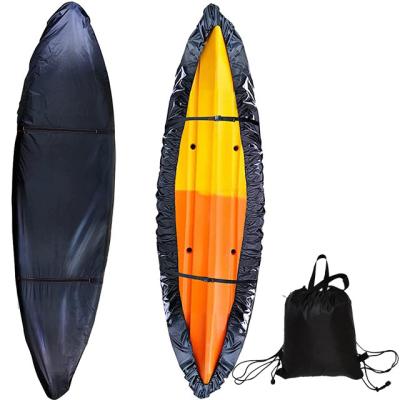 China Factory Custom Canoe Kayak Cover Waterproof 420D Oxford Cloth Polyester Dust Cover 420D Oxford for sale