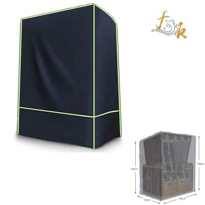 China Oxford Waterproof Outdoor Waterproof Cloth Swing Chair Cover Beach Deck Garden Cover Furniture Dustproof Cover for sale