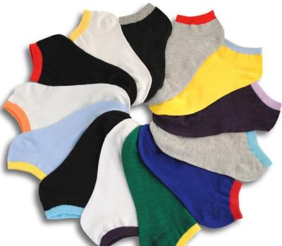 China Best Wholesale Antibacterial No Show Socks Fashion Boat Socks Knitted Women Men Spot Invisible Socks for sale